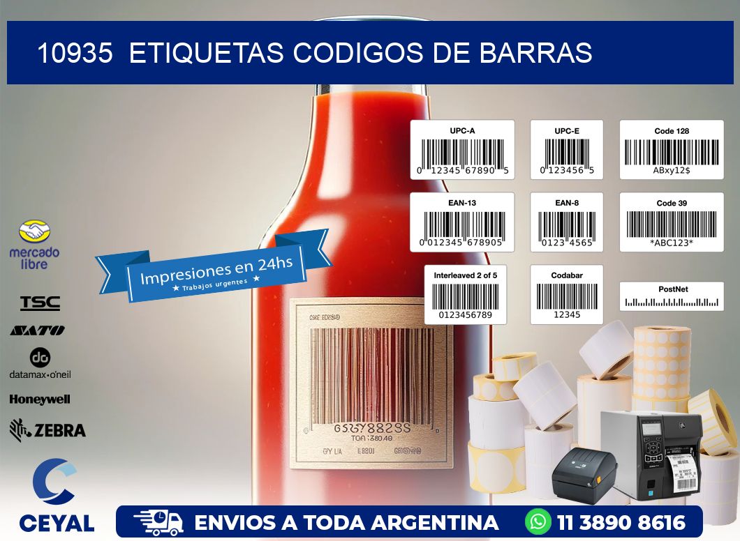 10935  ETIQUETAS CODIGOS DE BARRAS