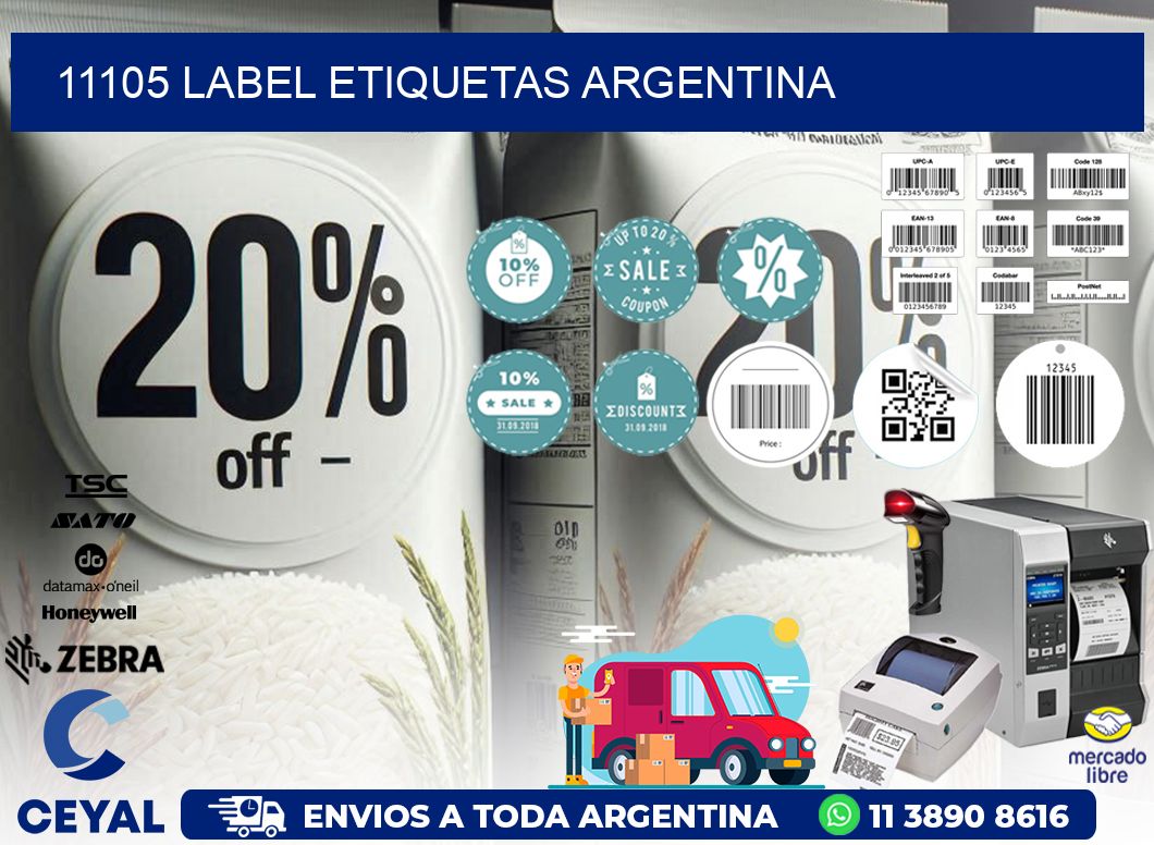 11105 LABEL ETIQUETAS ARGENTINA