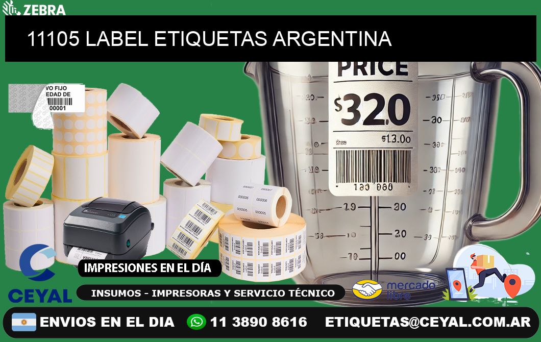 11105 LABEL ETIQUETAS ARGENTINA