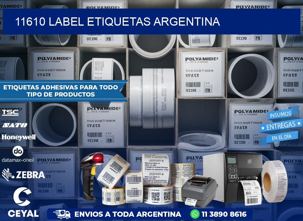 11610 LABEL ETIQUETAS ARGENTINA