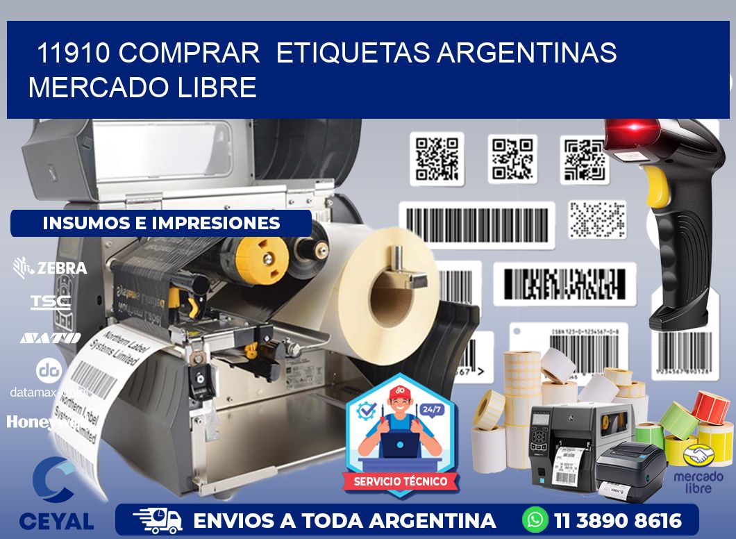 11910 COMPRAR  ETIQUETAS ARGENTINAS MERCADO LIBRE