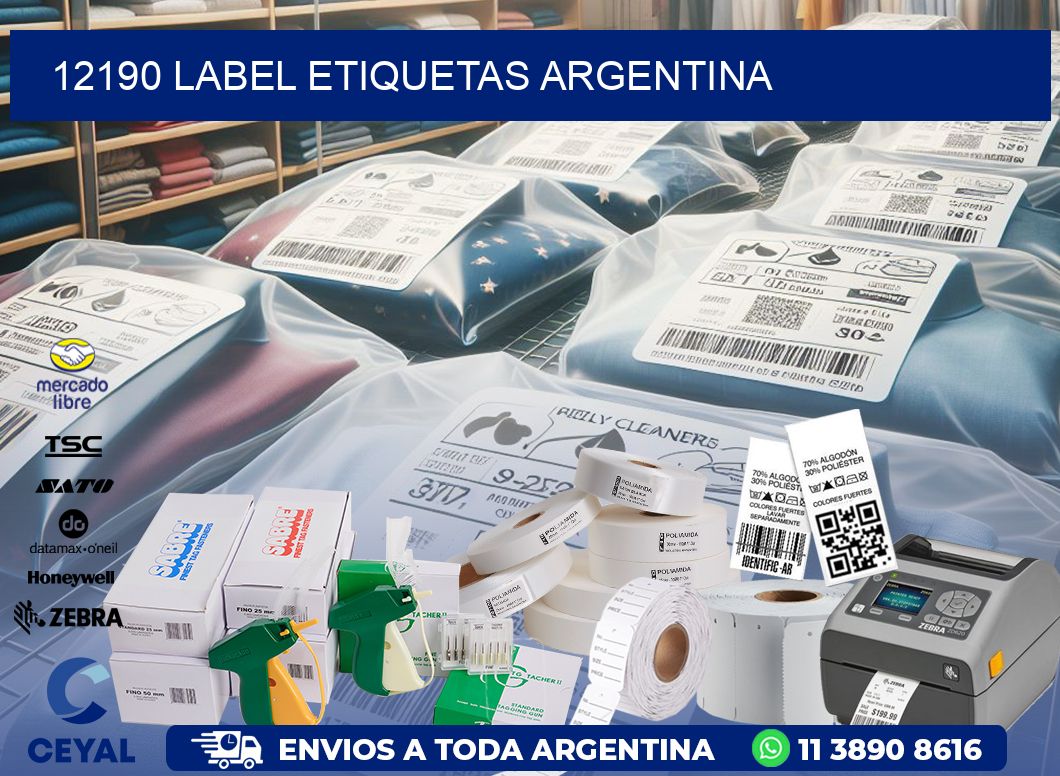 12190 LABEL ETIQUETAS ARGENTINA