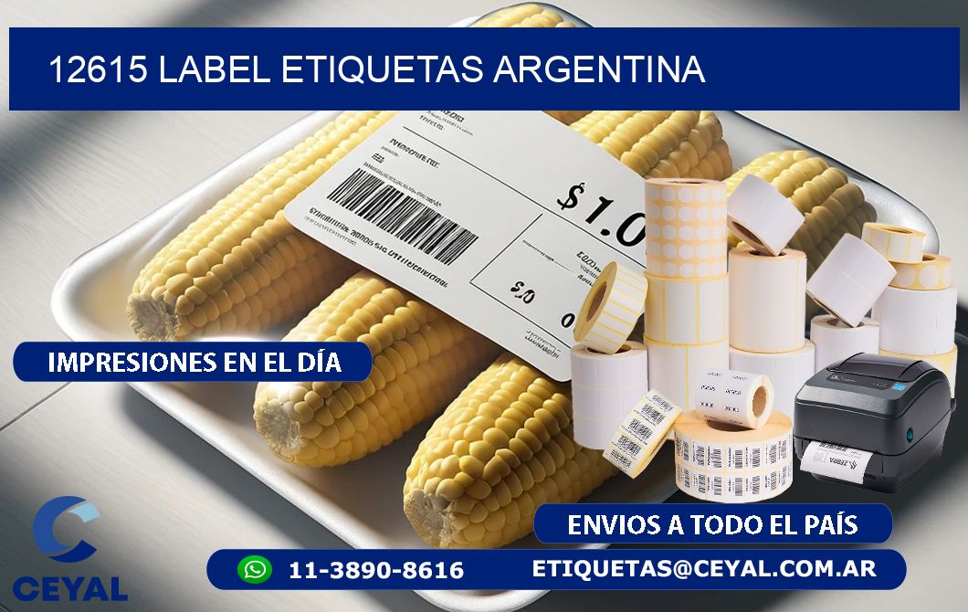 12615 LABEL ETIQUETAS ARGENTINA