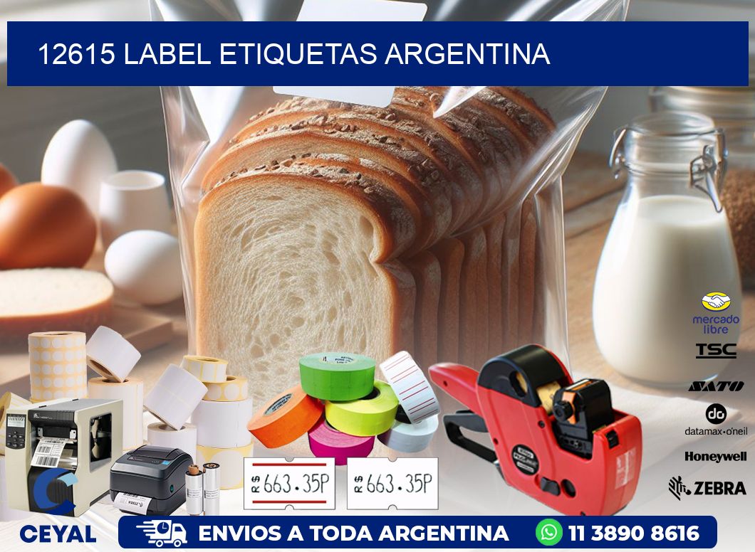 12615 LABEL ETIQUETAS ARGENTINA