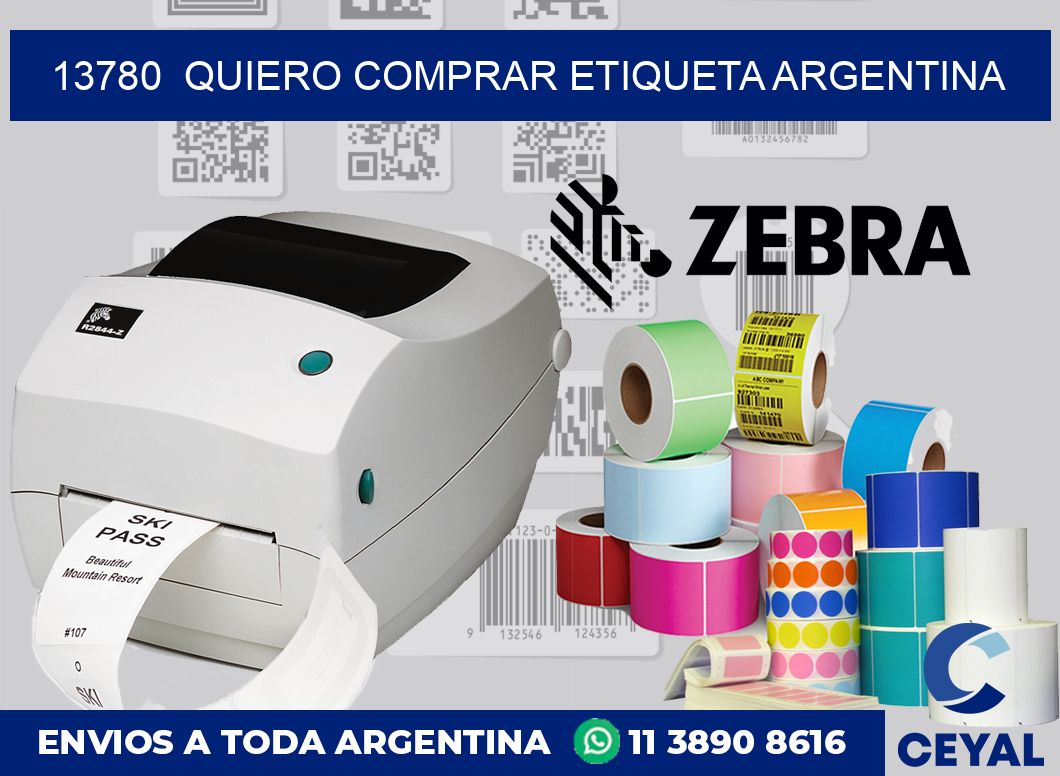 13780  QUIERO COMPRAR ETIQUETA ARGENTINA