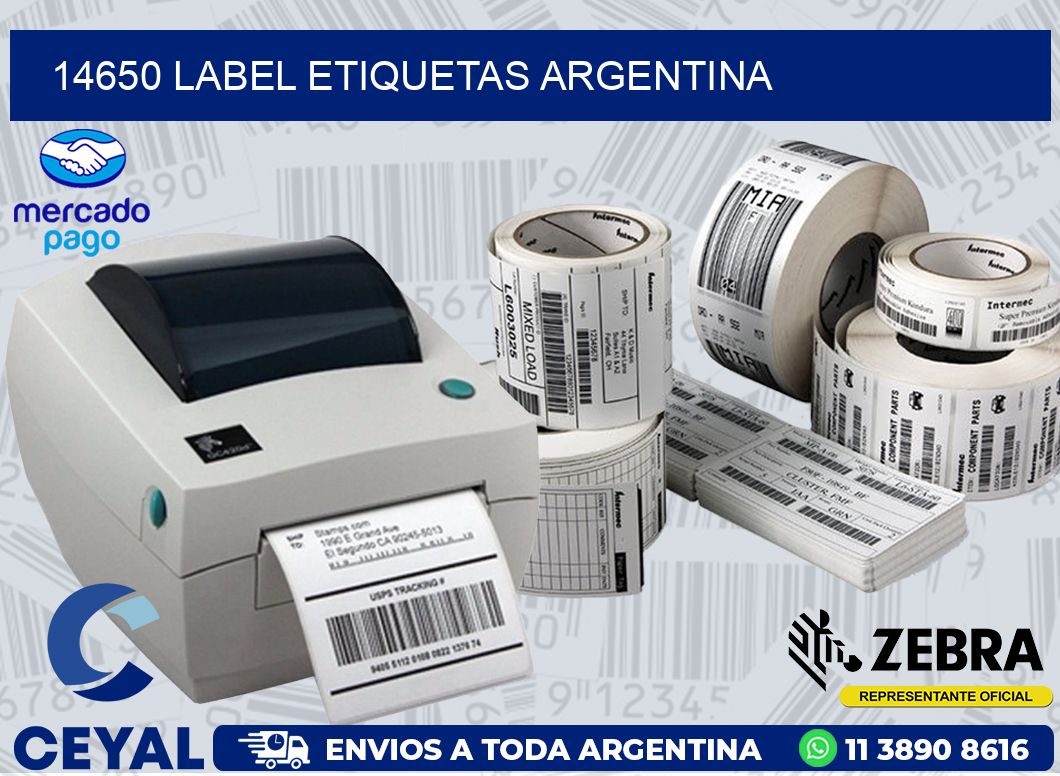 14650 LABEL ETIQUETAS ARGENTINA