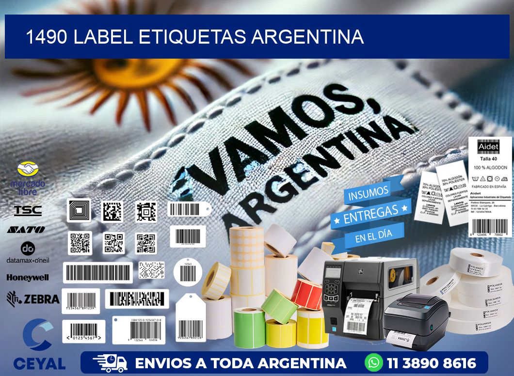 1490 LABEL ETIQUETAS ARGENTINA