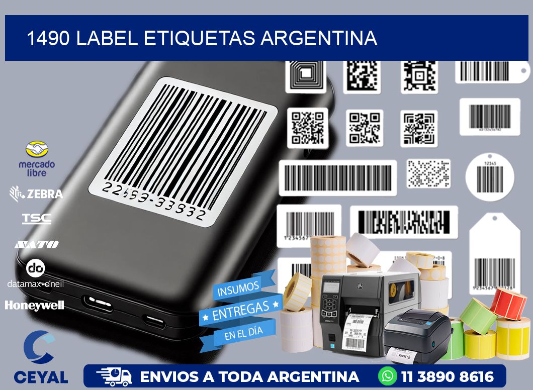 1490 LABEL ETIQUETAS ARGENTINA