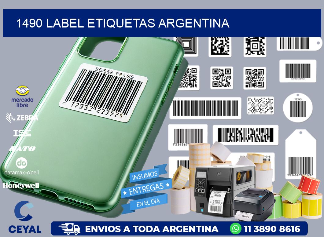 1490 LABEL ETIQUETAS ARGENTINA