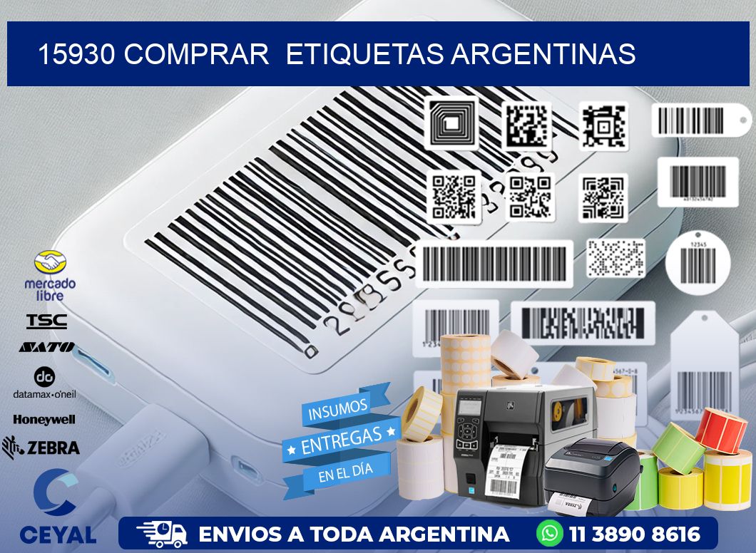 15930 COMPRAR  ETIQUETAS ARGENTINAS