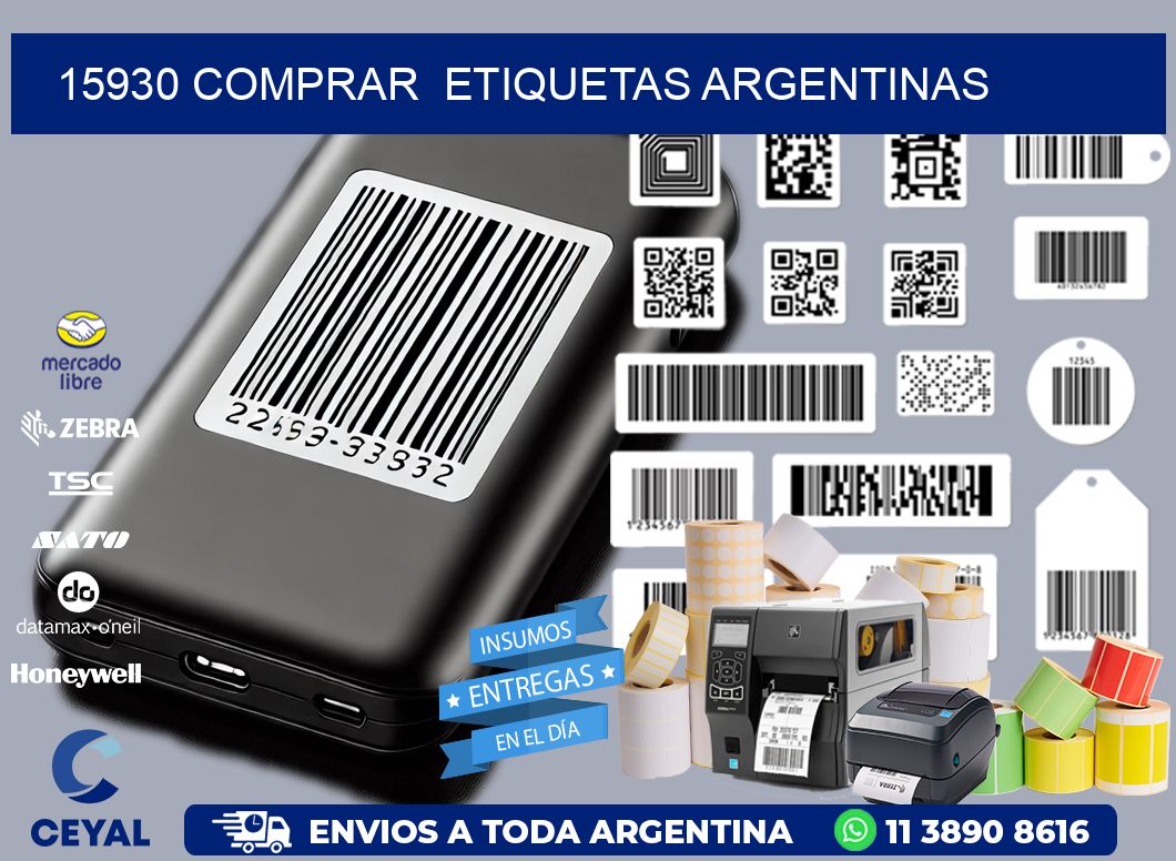 15930 COMPRAR  ETIQUETAS ARGENTINAS