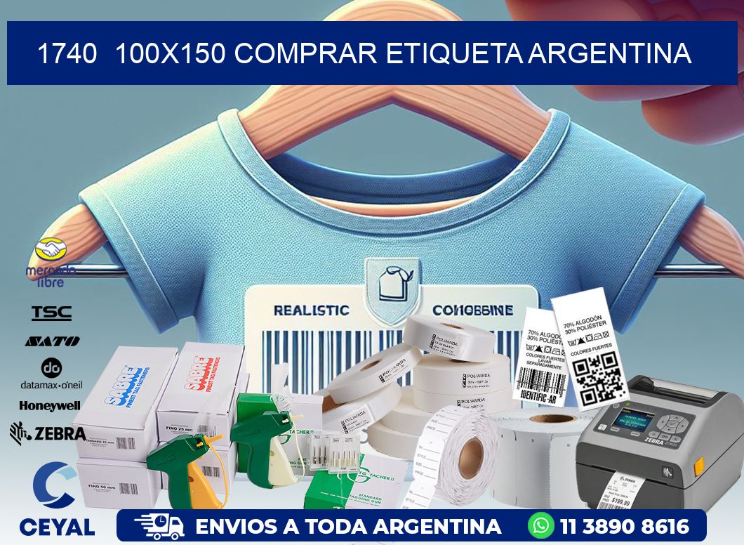 1740  100X150 COMPRAR ETIQUETA ARGENTINA