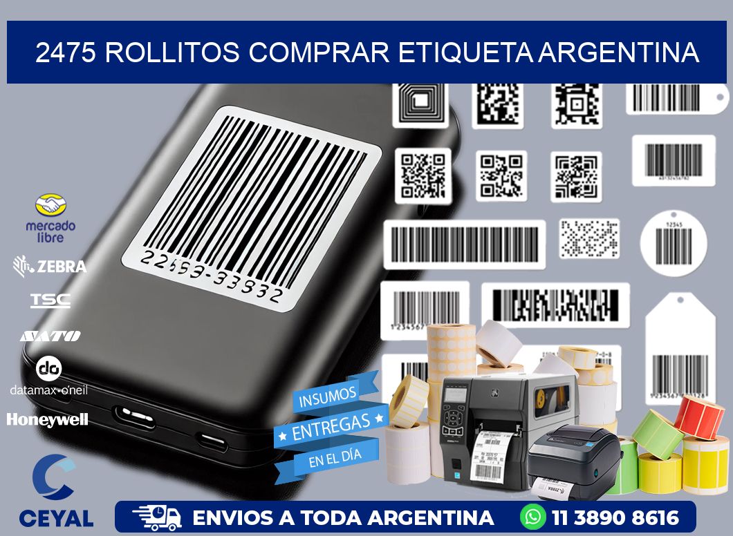 2475 ROLLITOS COMPRAR ETIQUETA ARGENTINA