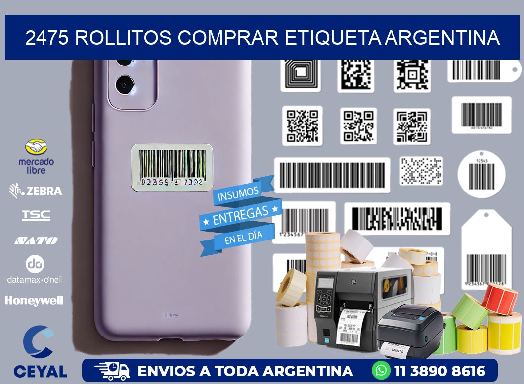 2475 ROLLITOS COMPRAR ETIQUETA ARGENTINA