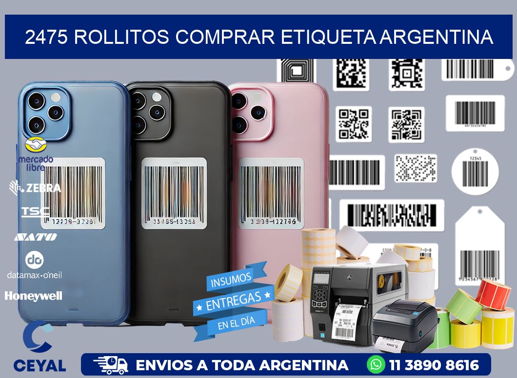 2475 ROLLITOS COMPRAR ETIQUETA ARGENTINA