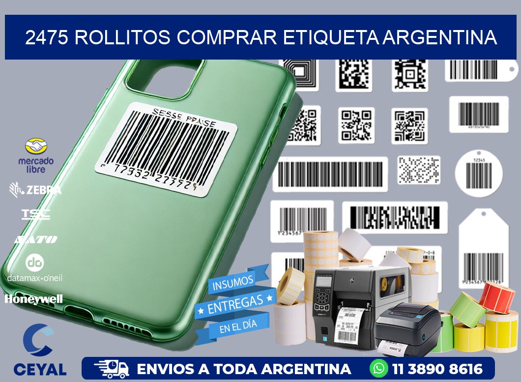 2475 ROLLITOS COMPRAR ETIQUETA ARGENTINA