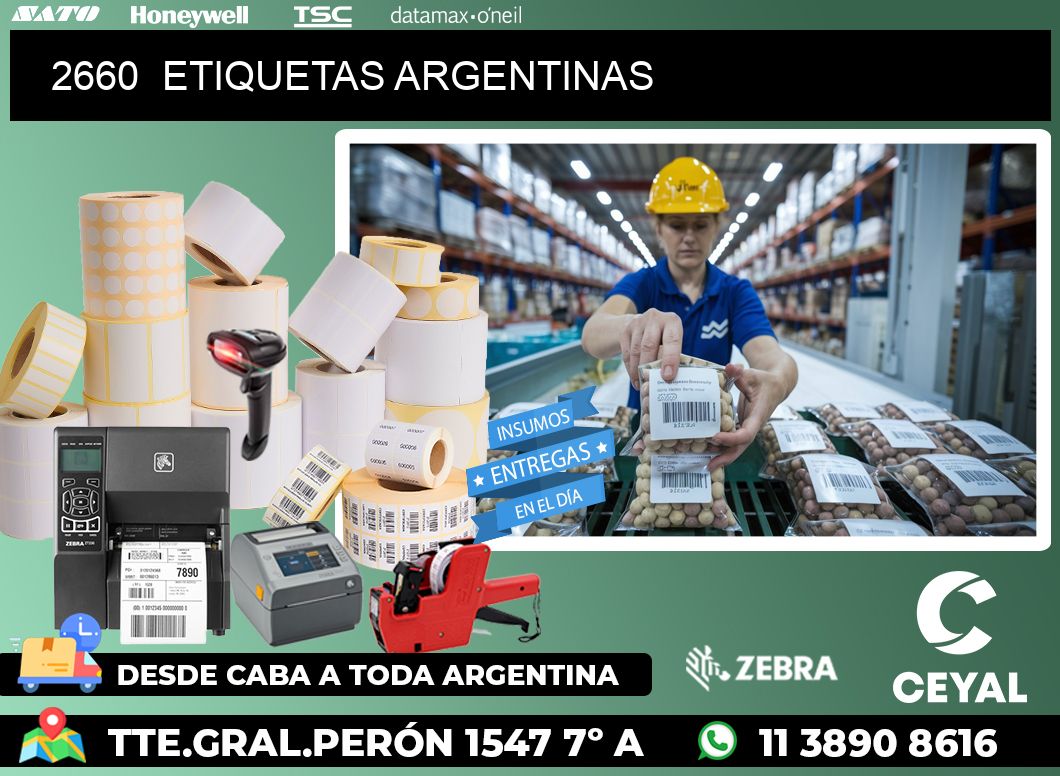 2660  ETIQUETAS ARGENTINAS