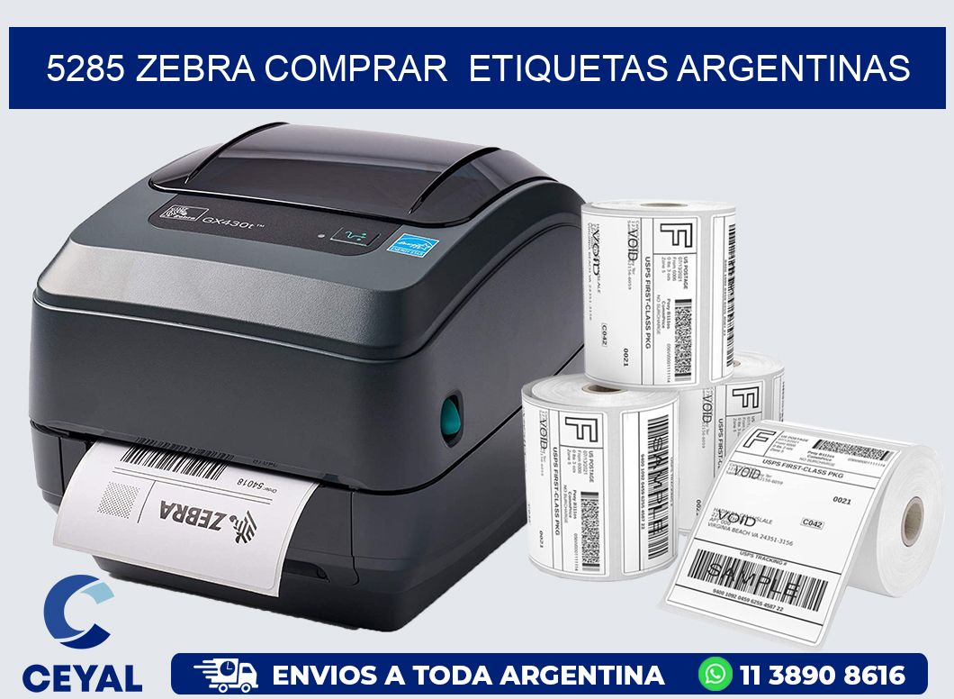 5285 ZEBRA COMPRAR  ETIQUETAS ARGENTINAS