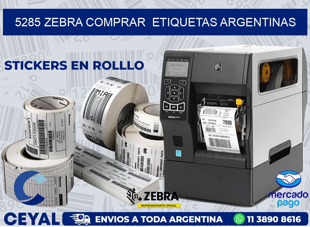 5285 ZEBRA COMPRAR  ETIQUETAS ARGENTINAS