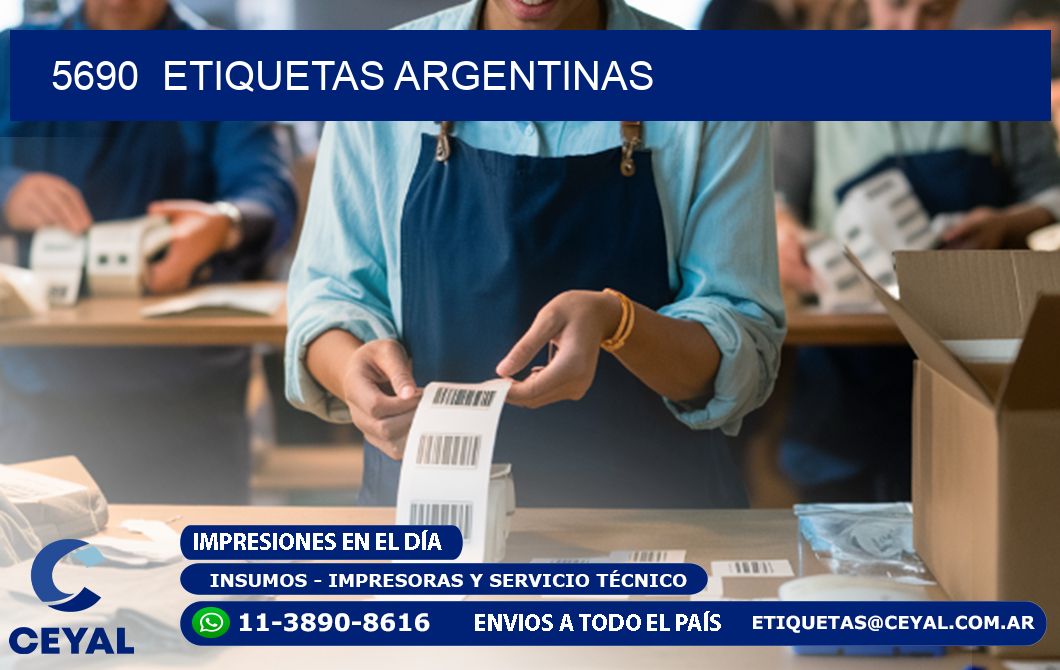 5690  ETIQUETAS ARGENTINAS