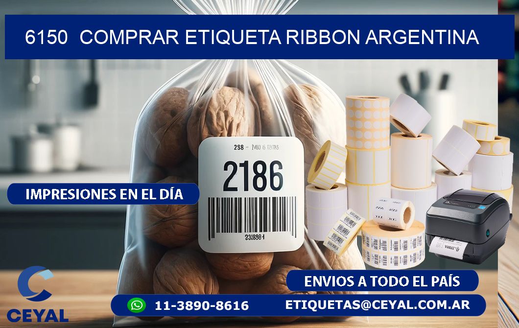 6150  COMPRAR ETIQUETA RIBBON ARGENTINA