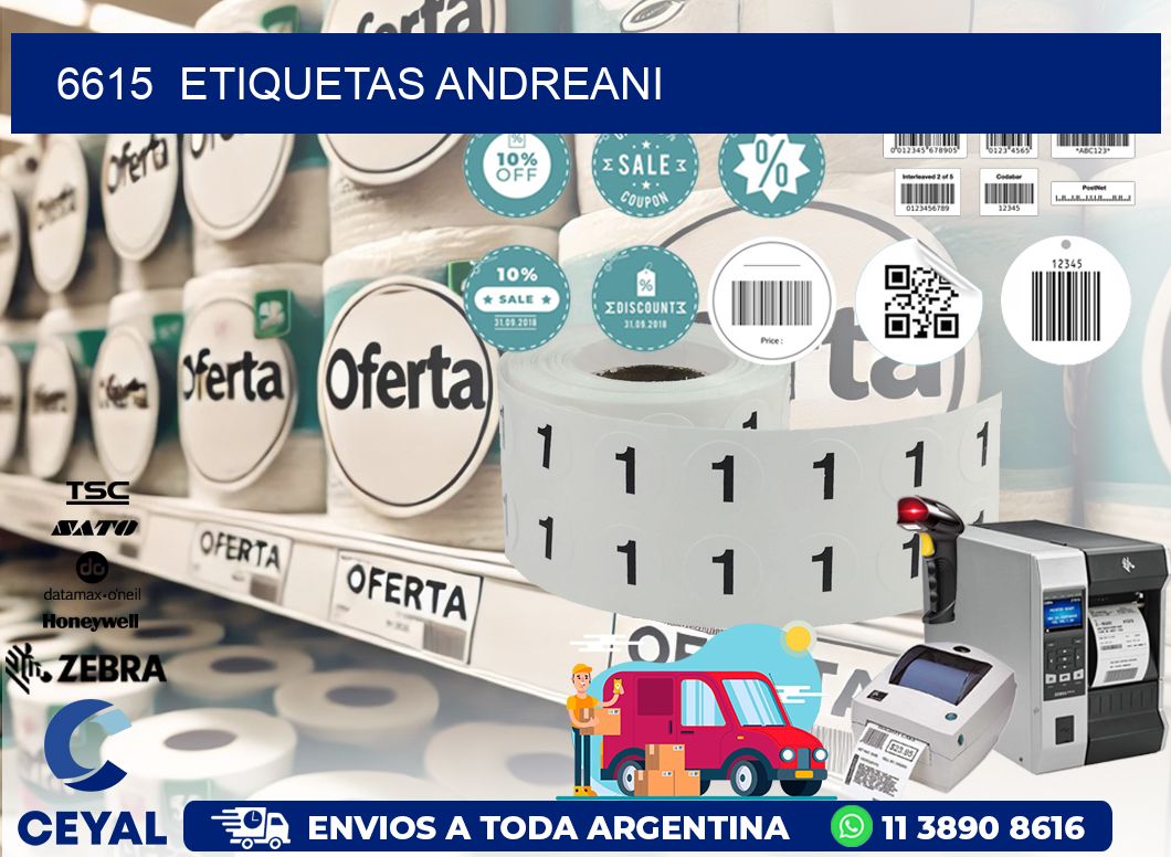 6615  ETIQUETAS ANDREANI