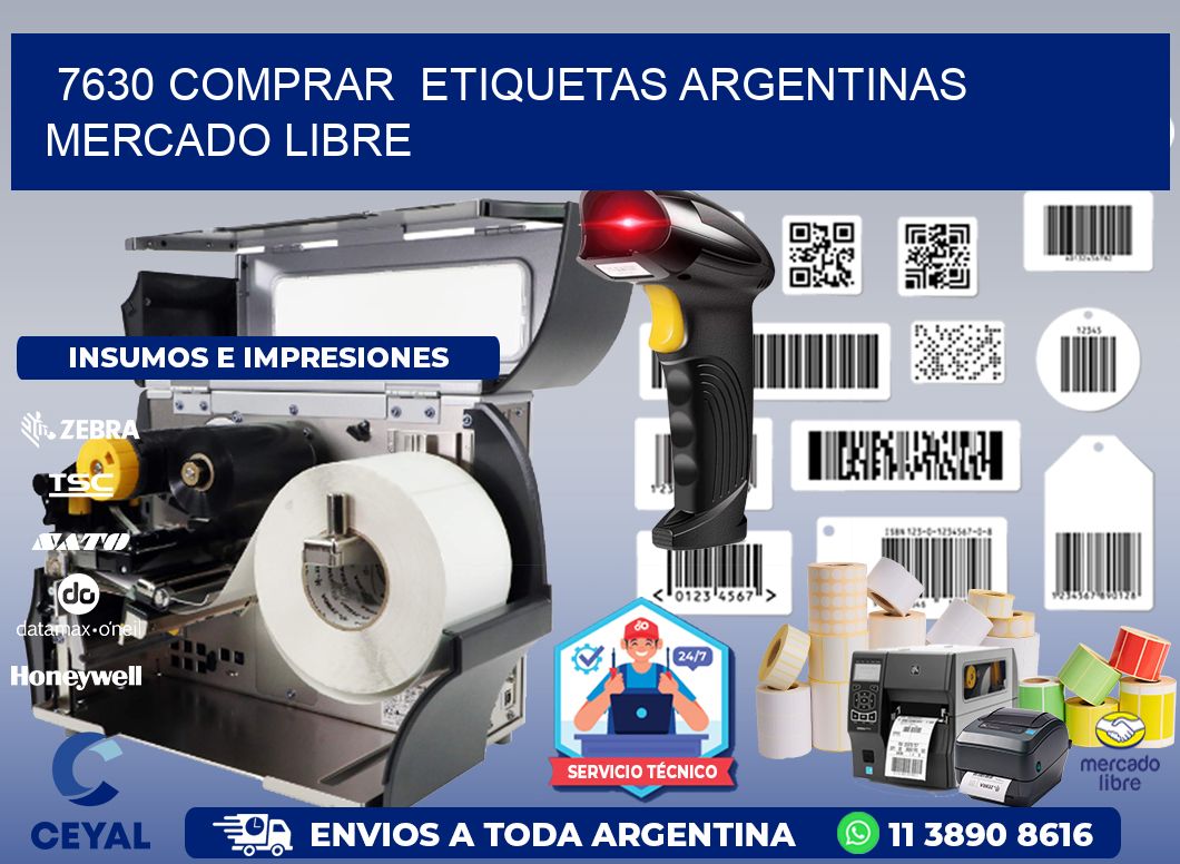 7630 COMPRAR  ETIQUETAS ARGENTINAS MERCADO LIBRE