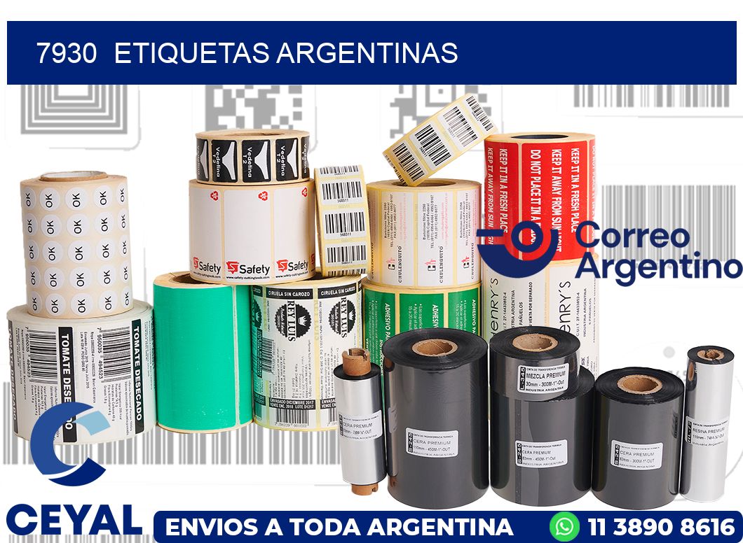 7930  ETIQUETAS ARGENTINAS