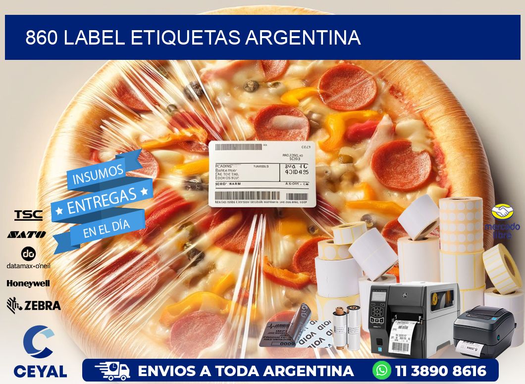 860 LABEL ETIQUETAS ARGENTINA