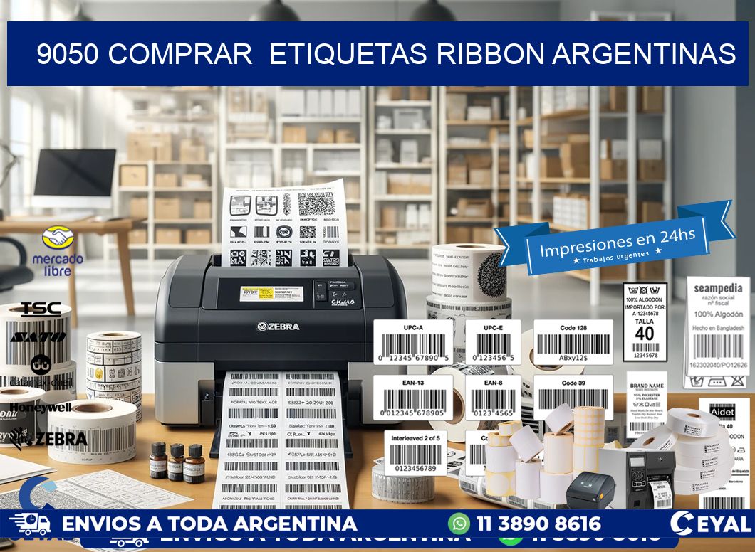 9050 COMPRAR  ETIQUETAS RIBBON ARGENTINAS