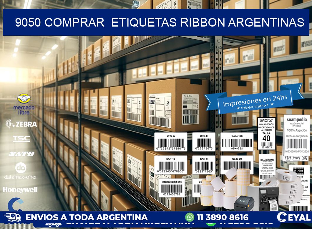 9050 COMPRAR  ETIQUETAS RIBBON ARGENTINAS