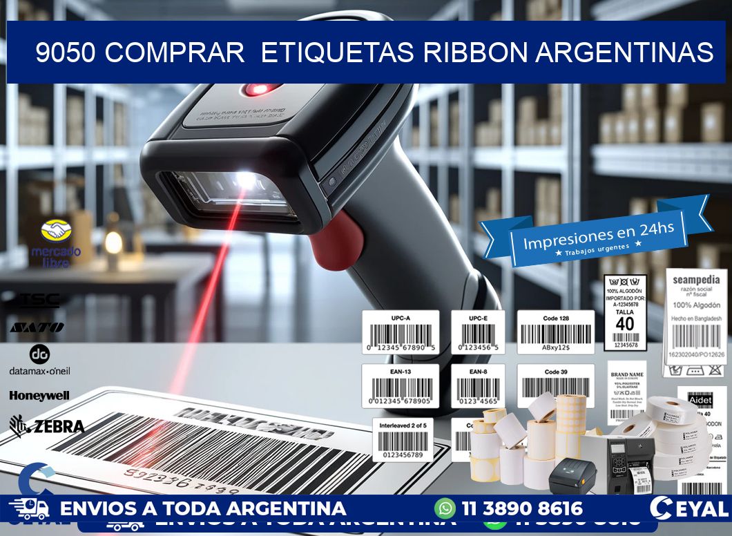 9050 COMPRAR  ETIQUETAS RIBBON ARGENTINAS