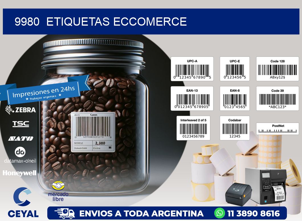 9980  ETIQUETAS ECCOMERCE