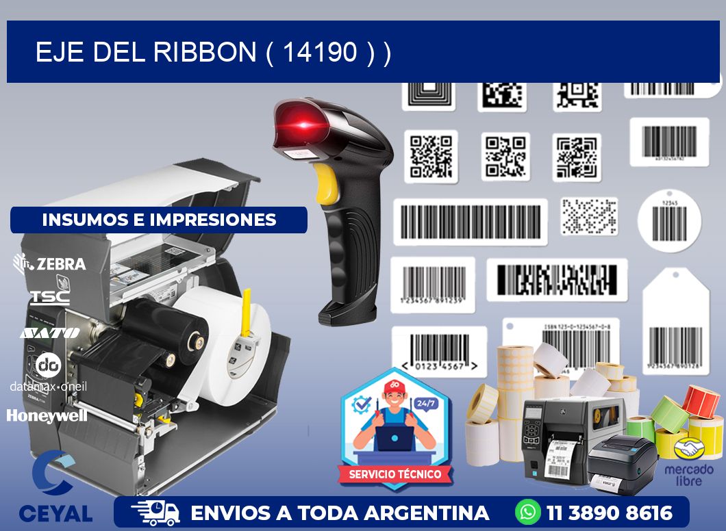 EJE DEL RIBBON ( 14190 ) )