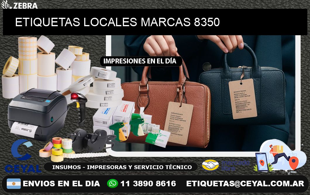 ETIQUETAS LOCALES MARCAS 8350