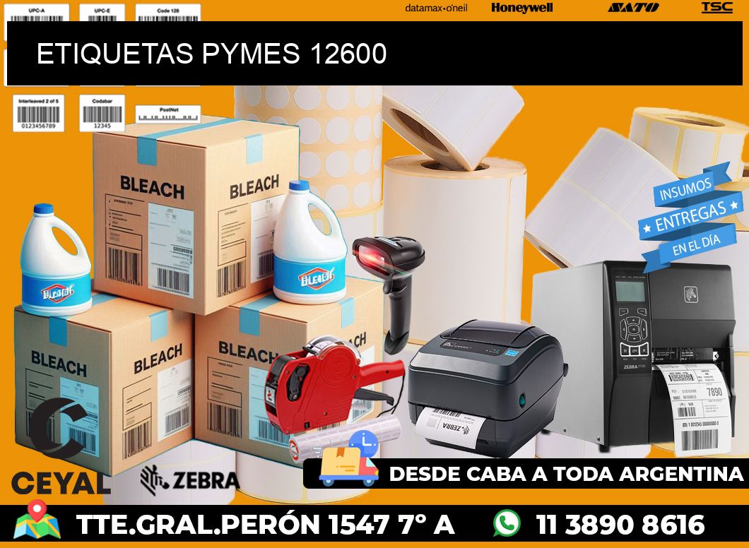 ETIQUETAS PYMES 12600