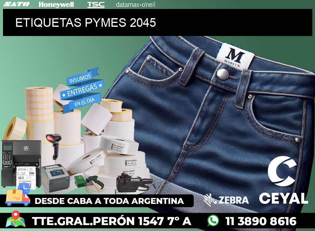 ETIQUETAS PYMES 2045