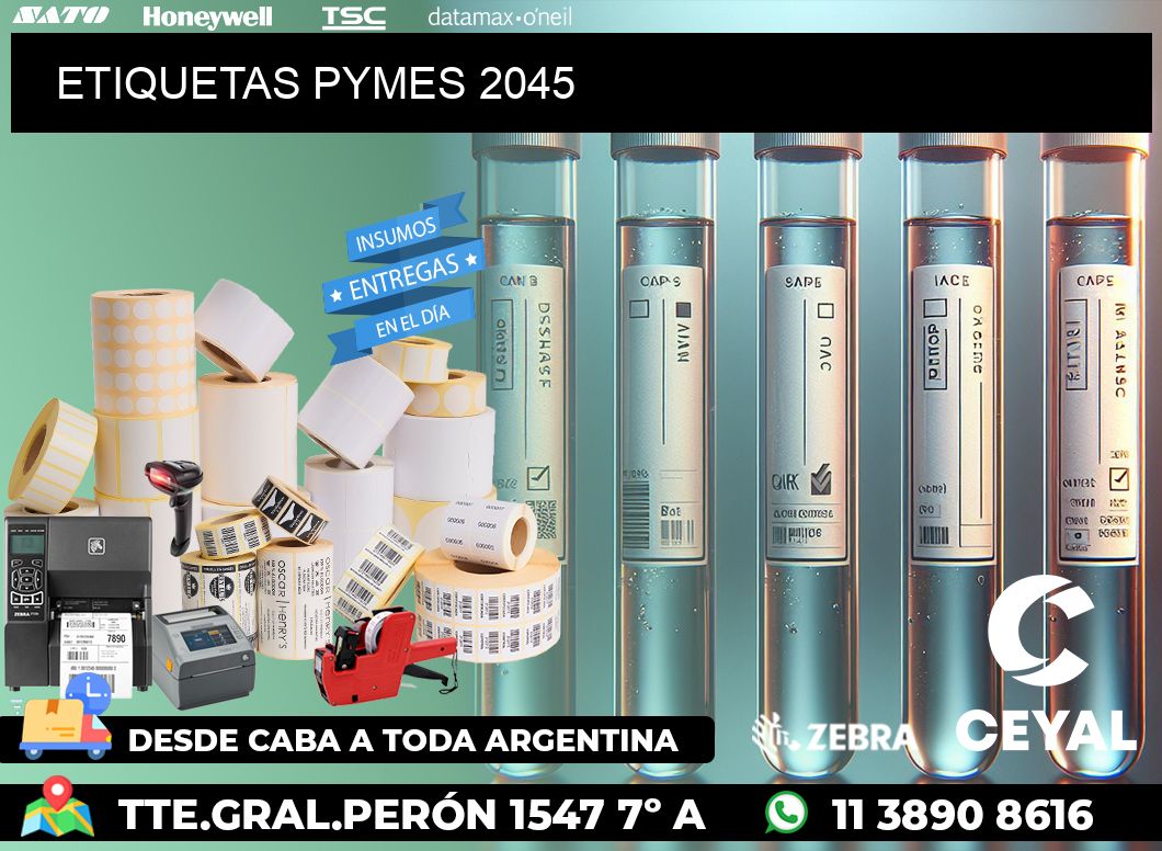 ETIQUETAS PYMES 2045