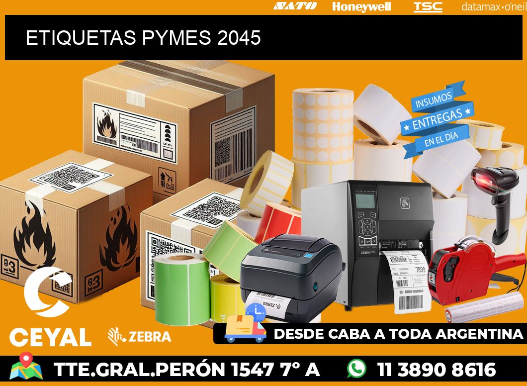 ETIQUETAS PYMES 2045