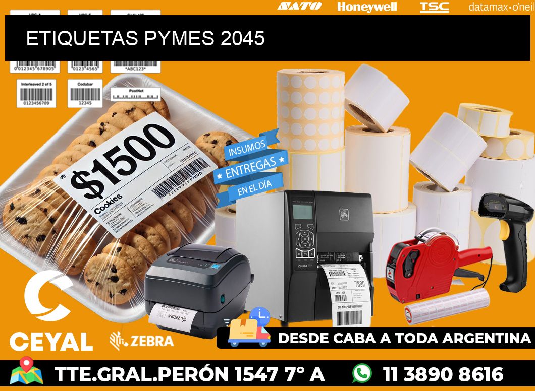 ETIQUETAS PYMES 2045