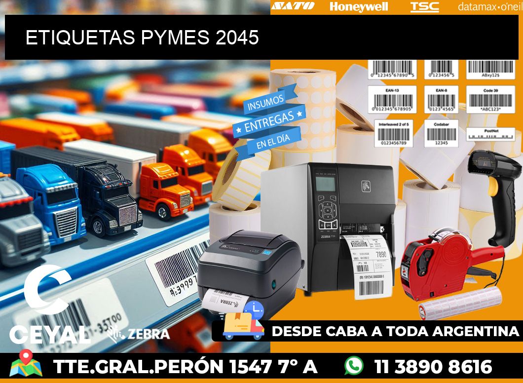 ETIQUETAS PYMES 2045