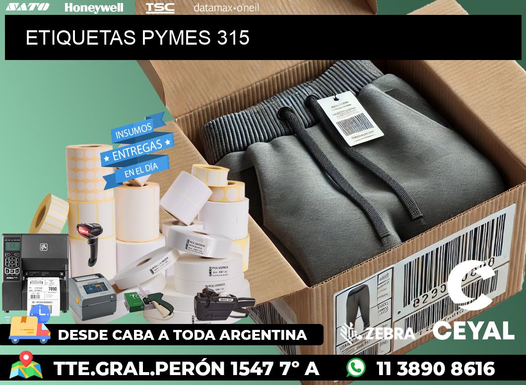 ETIQUETAS PYMES 315