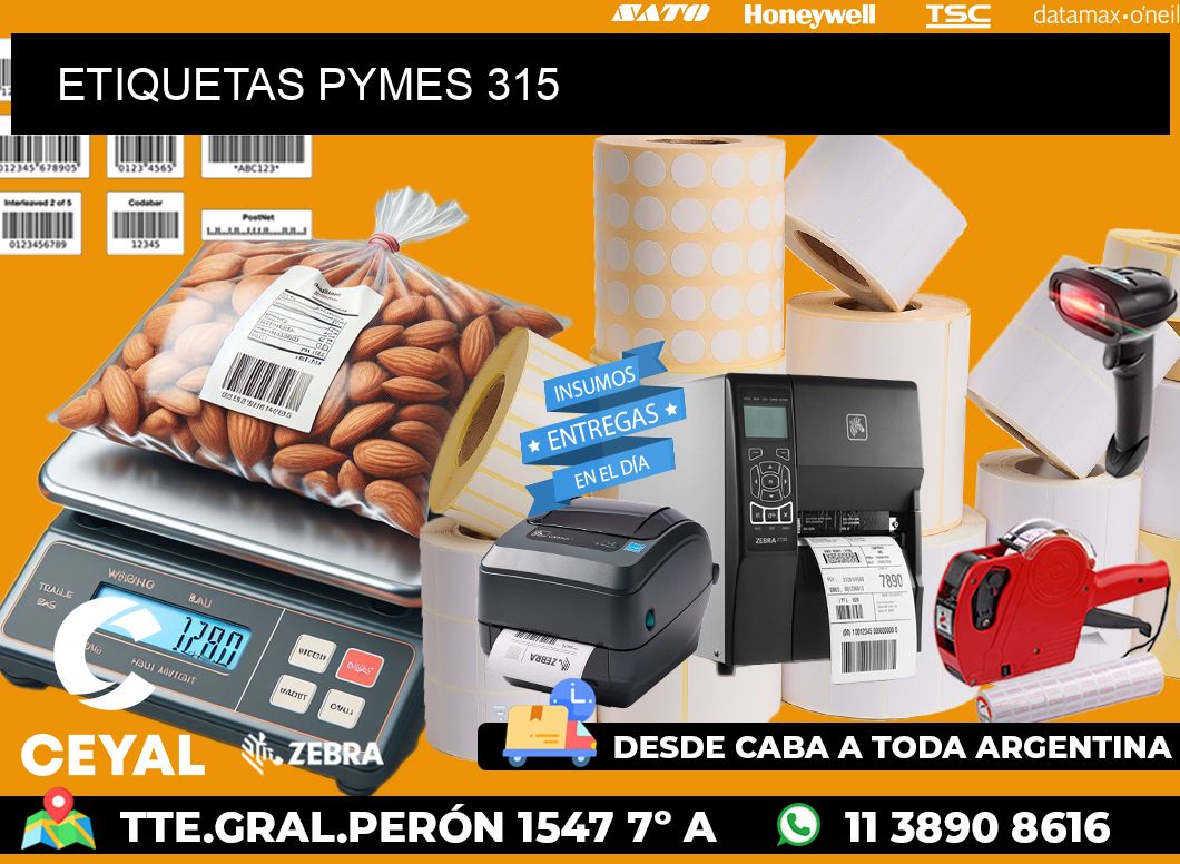 ETIQUETAS PYMES 315