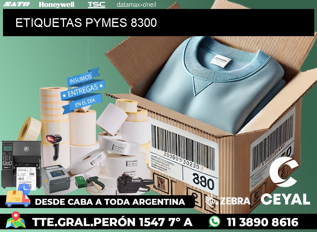 ETIQUETAS PYMES 8300