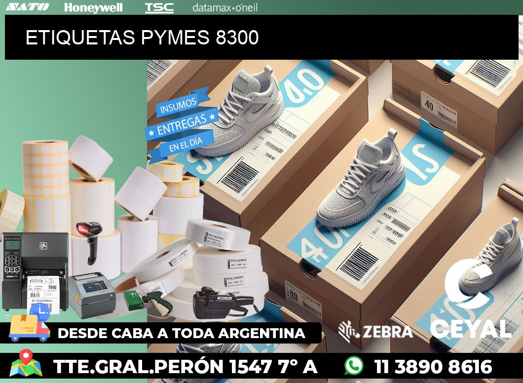 ETIQUETAS PYMES 8300