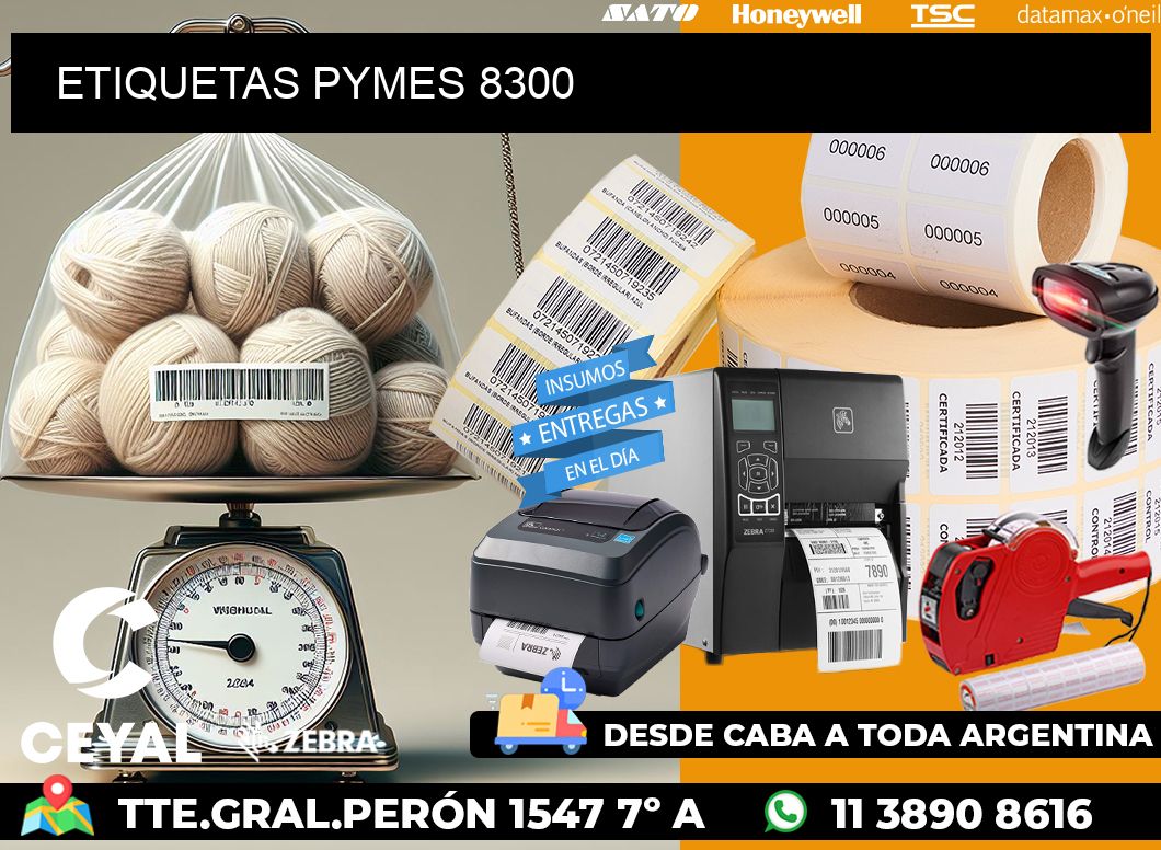 ETIQUETAS PYMES 8300