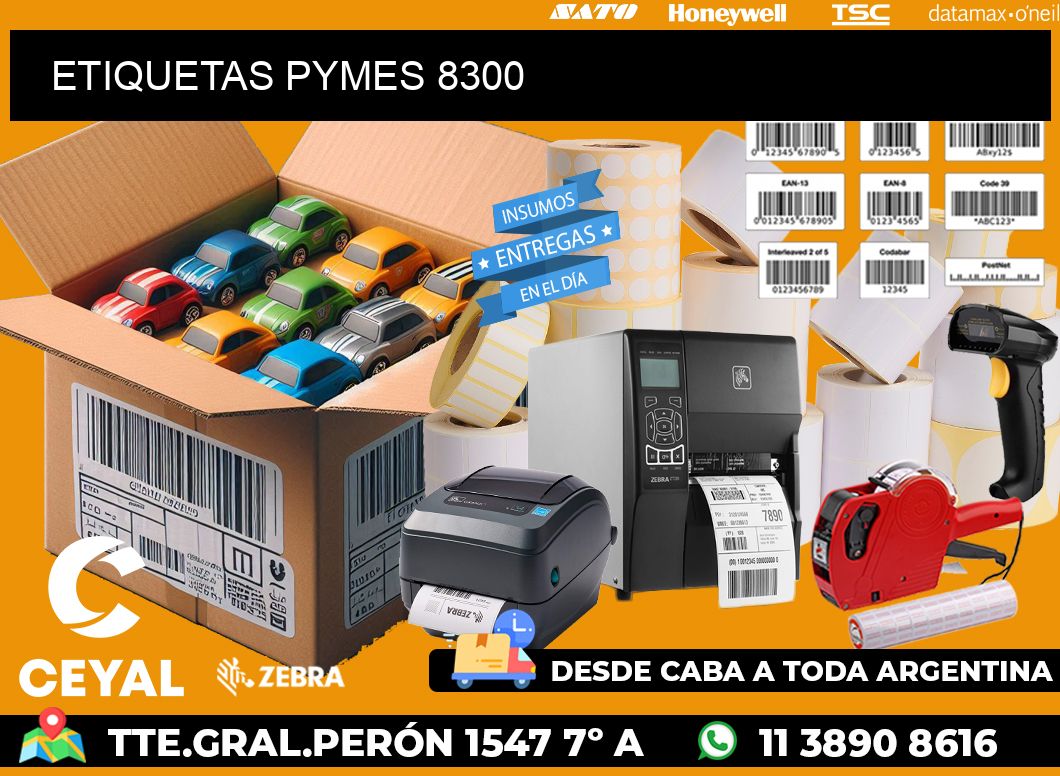 ETIQUETAS PYMES 8300