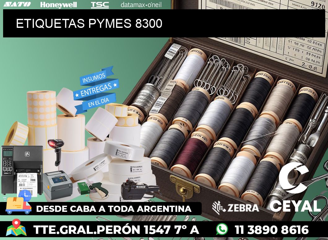 ETIQUETAS PYMES 8300