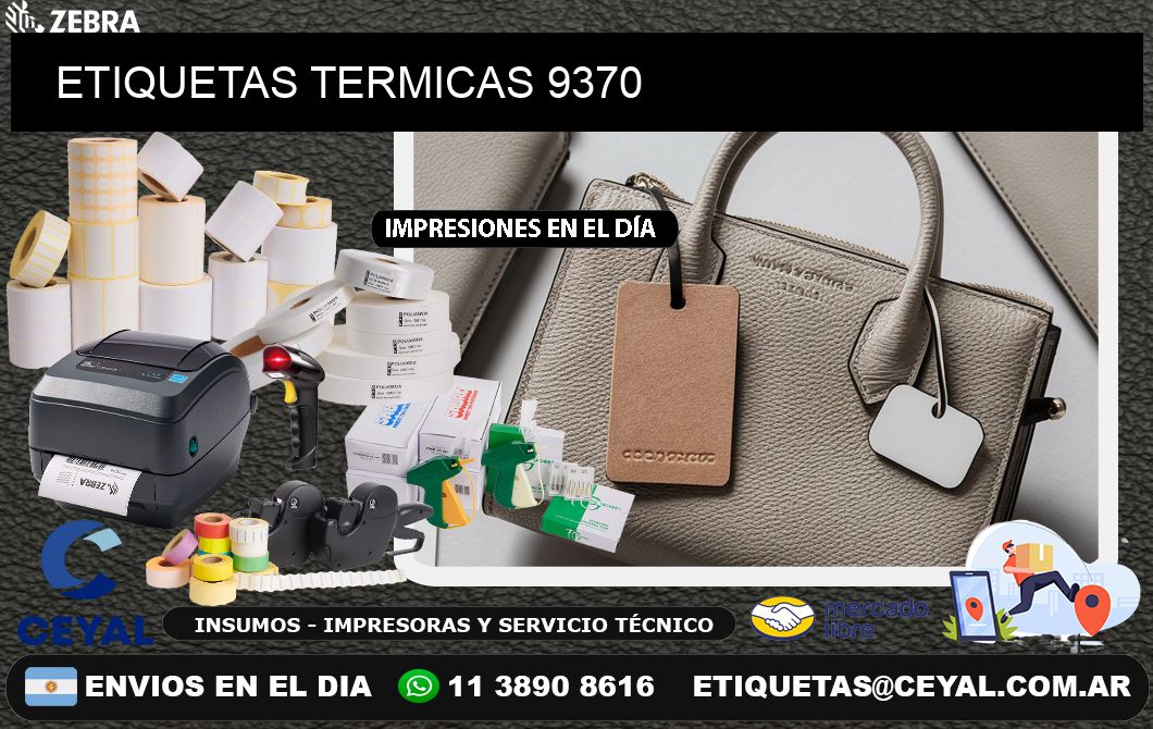 ETIQUETAS TERMICAS 9370