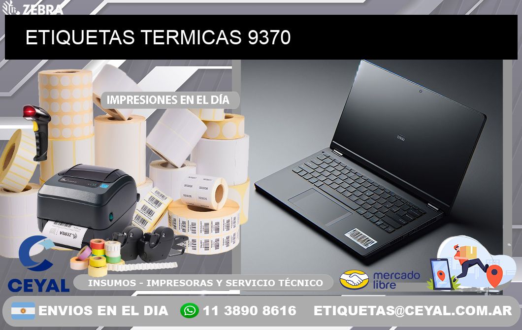 ETIQUETAS TERMICAS 9370